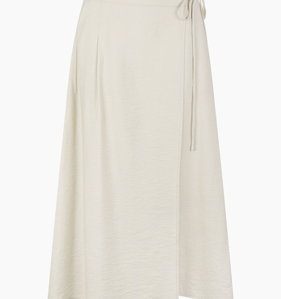 Beige wrap skirt  - null - Beige | Sisley K image number 1